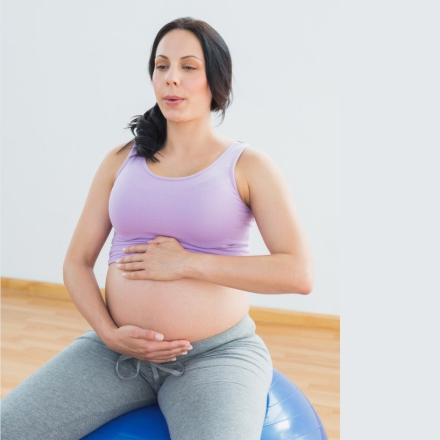 Ćwiczenia oddechowe przygotowujące do porodu
